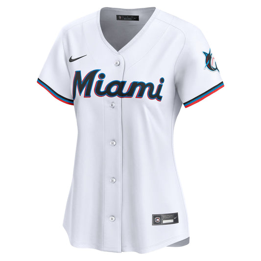 Sandy Alcantara Miami Marlins Nike Women's Home Limited Player Jersey – White