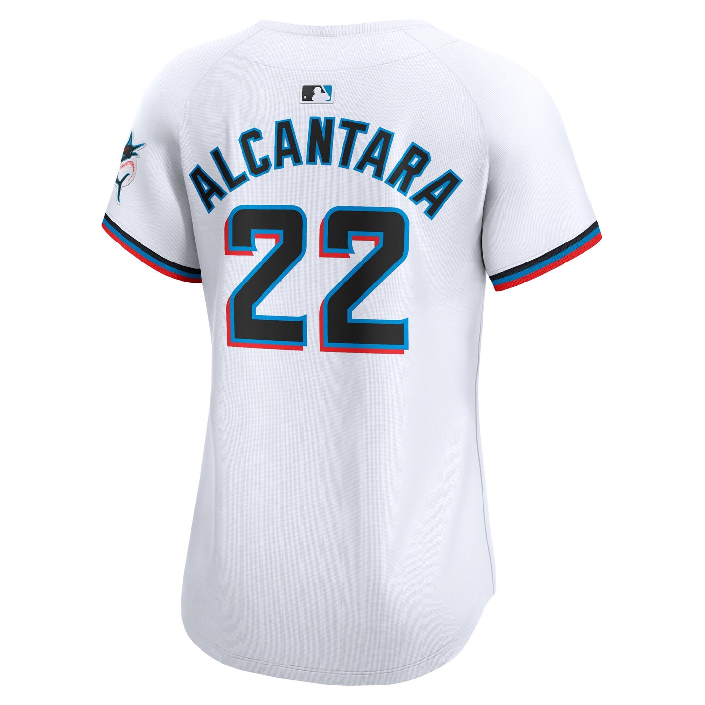 Sandy Alcantara Miami Marlins Nike Women's Home Limited Player Jersey – White