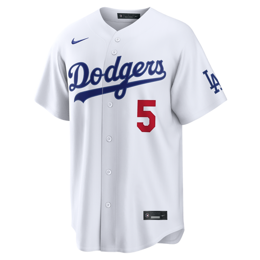 Freddie Freeman Los Angeles Dodgers Nike Home Stadium Jersey - White