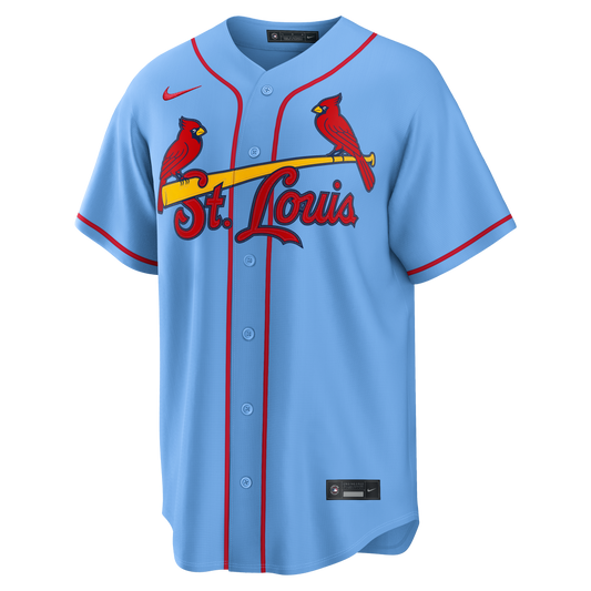 St. Louis Cardinals Nike Alternate Replica Jersey - Light Blue