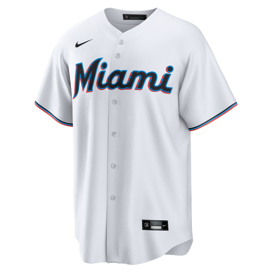 Griffin Conine Miami Marlins Nike Home Replica Jersey - White