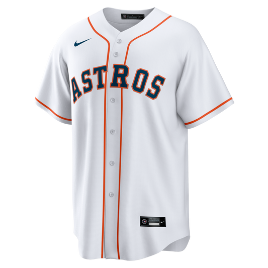 Houston Astros Nike Home Big & Tall Replica Jersey - White