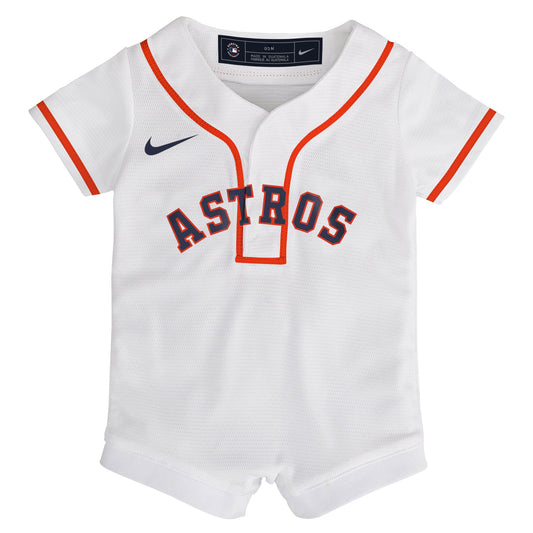 Houston Astros Nike Infant Home Replica Romper Jersey - White