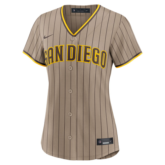 Jackson Merrill San Diego Padres Nike Women's Replica Jersey - Sand