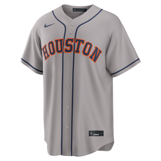 Jose Altuve Houston Astros Nike Road Replica Jersey - Gray