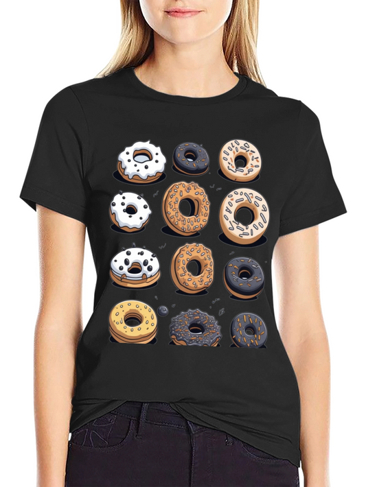 Donut Graphic T-Shirt - Sweet Treat Fashion