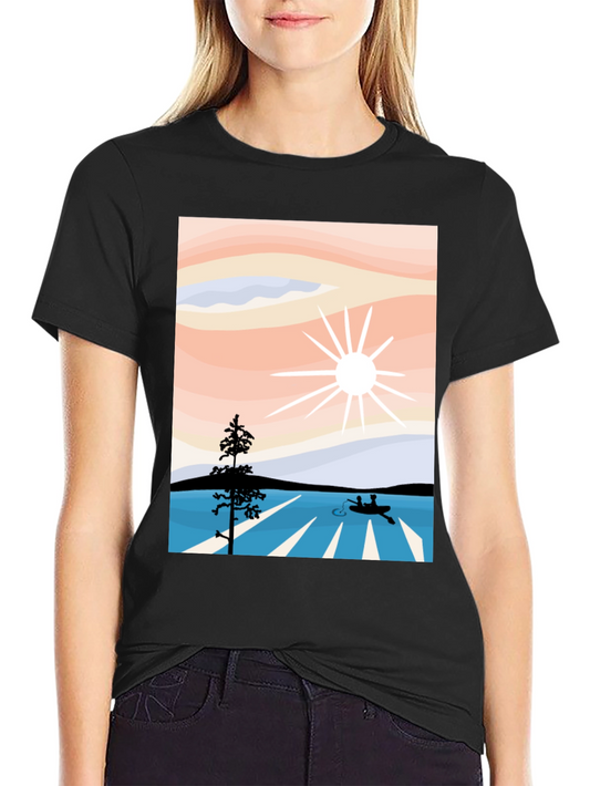 Nature Scenery Graphic T-Shirt