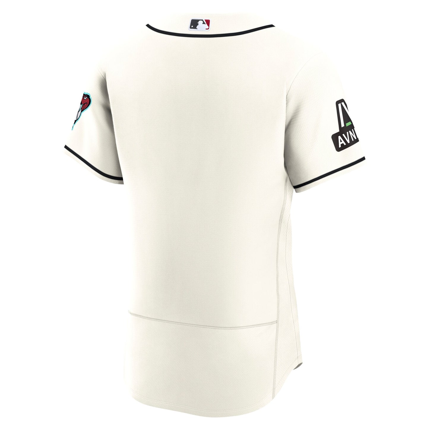 Arizona Diamondbacks Nike Home Sponsor Patch Authentic Jersey - Cream