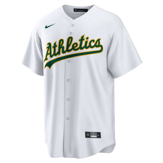 Athletics Nike Home 2025 Jackie Robinson Day Replica Jersey - White