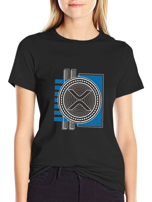 Ripple XRP Crypto Black T-Shirt