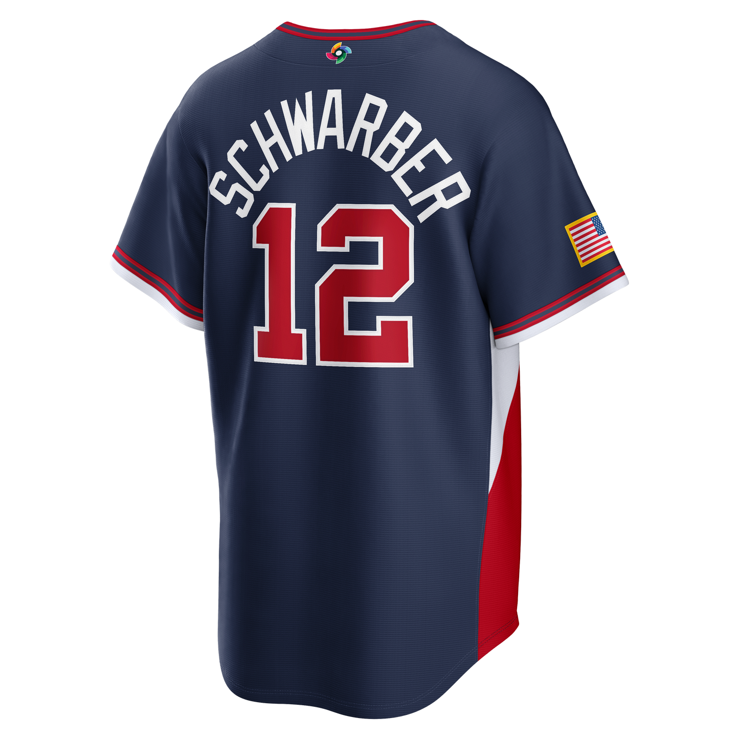 Kyle Schwarber USA Baseball Nike 2026 World Baseball Classic Road Stadium Jersey - Navy