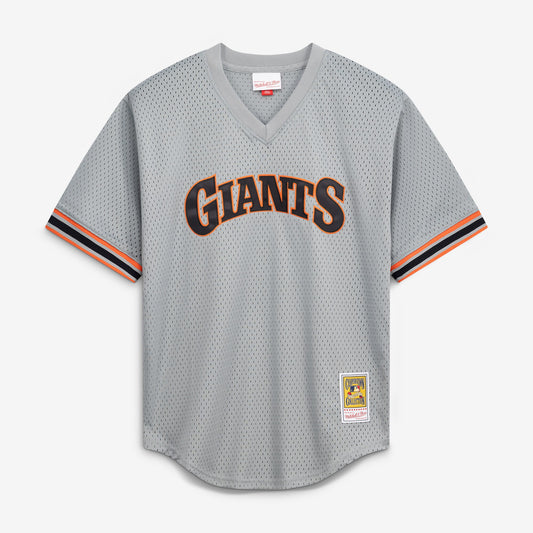 Will Clark San Francisco Giants Mitchell & Ness Authentic Batting Practice Jersey - Gray