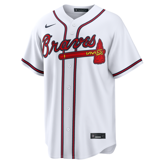 Atlanta Braves Nike Home Replica Jersey - White