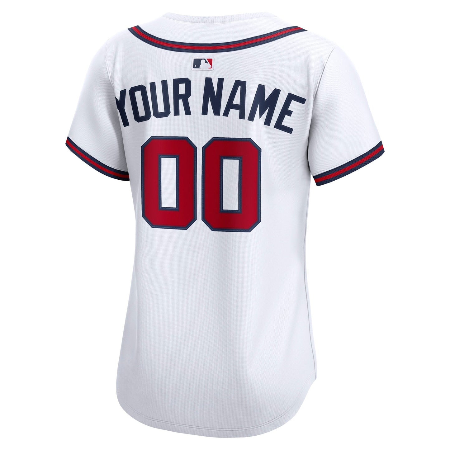 Atlanta Braves Nike Women's Home Limited Custom Jersey - White