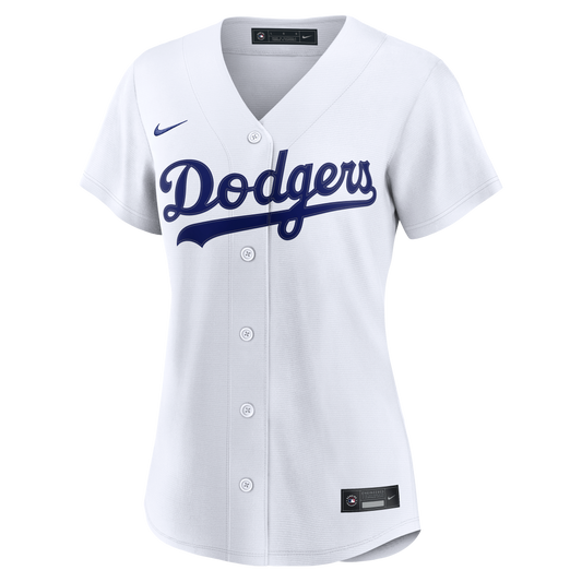 Los Angeles Dodgers Nike Women's Home Replica Custom Jersey - White
