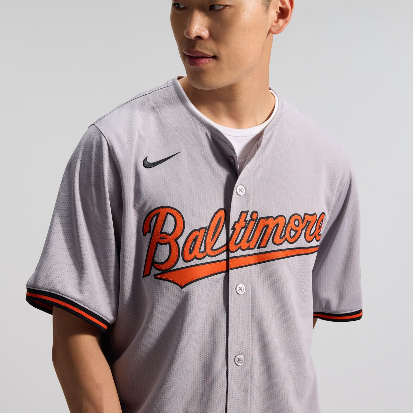 Baltimore Orioles Nike Road Limited Jersey - Gray
