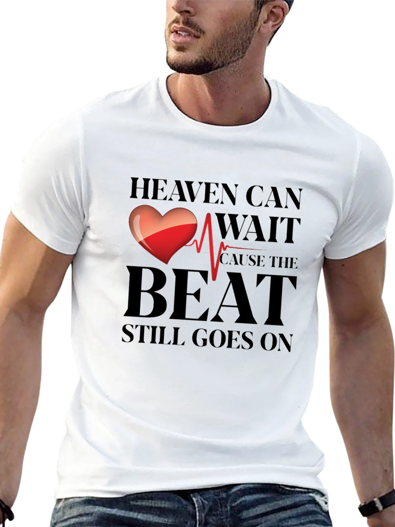 Heaven Can Wait Heartbeat T-Shirt