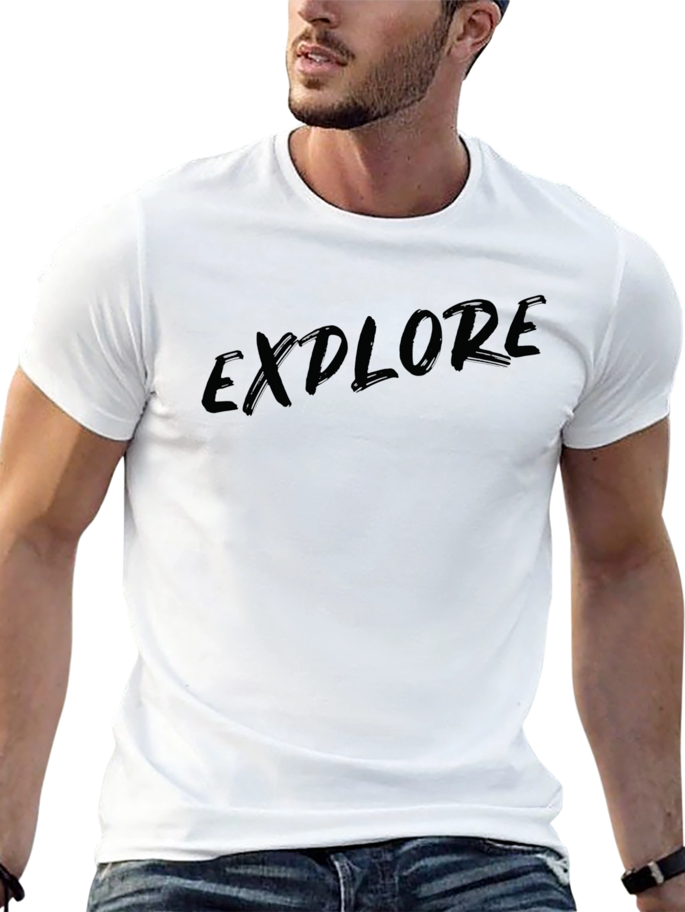 Explore Graphic T-Shirt - Casual Adventure Tee