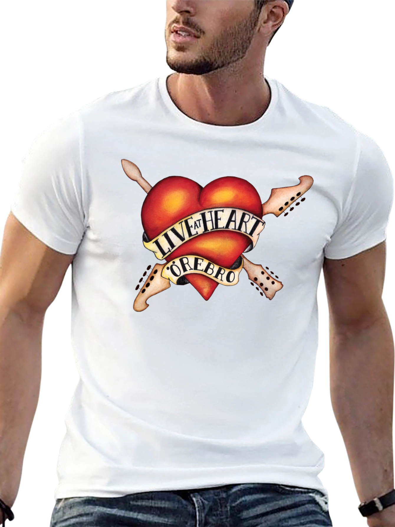 Live At Heart Orebro Graphic T-Shirt