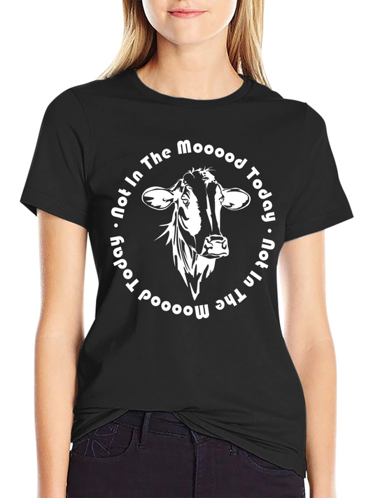 Not in the Mooood Today Graphic Tee