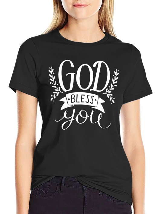 God Bless You T-Shirt - Religious Graphic Tee