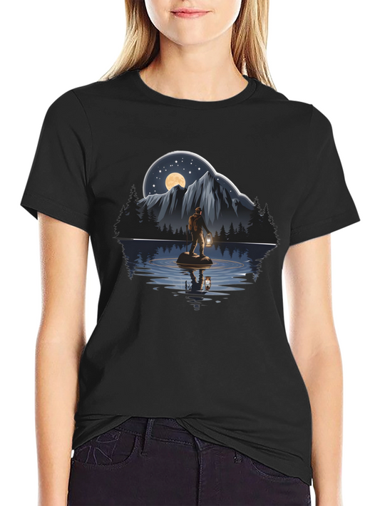 Night Hiker Graphic Tee