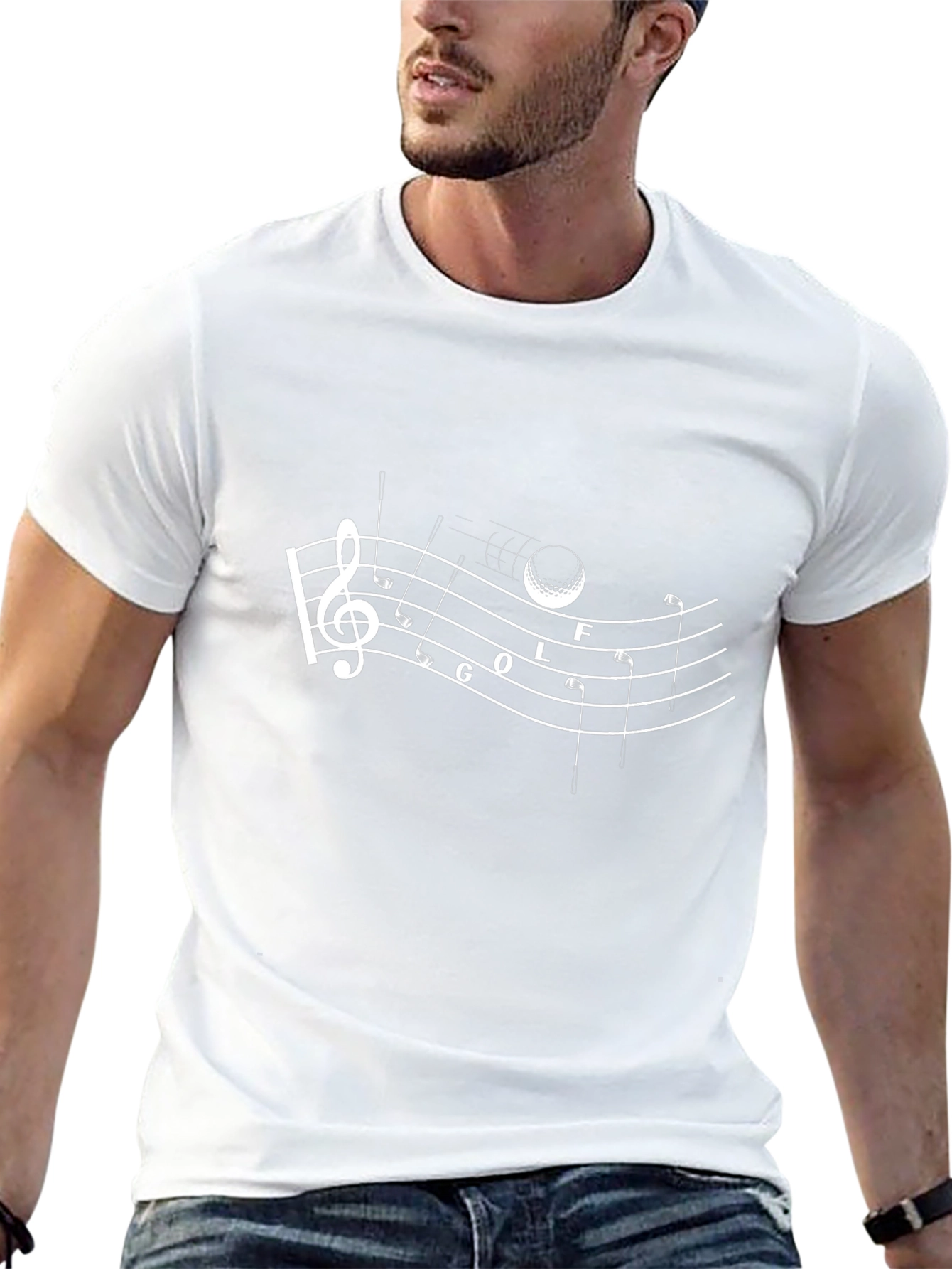 Golf Music T-Shirt - Tee