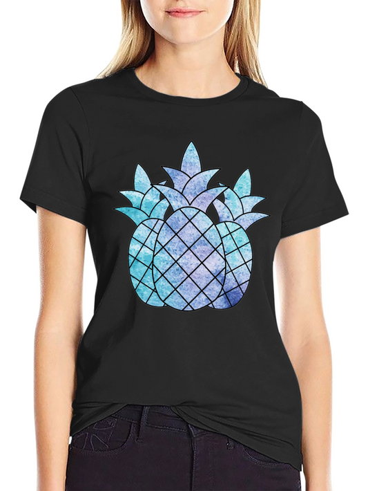Pineapple Trio Graphic Tee - Cool & Stylish