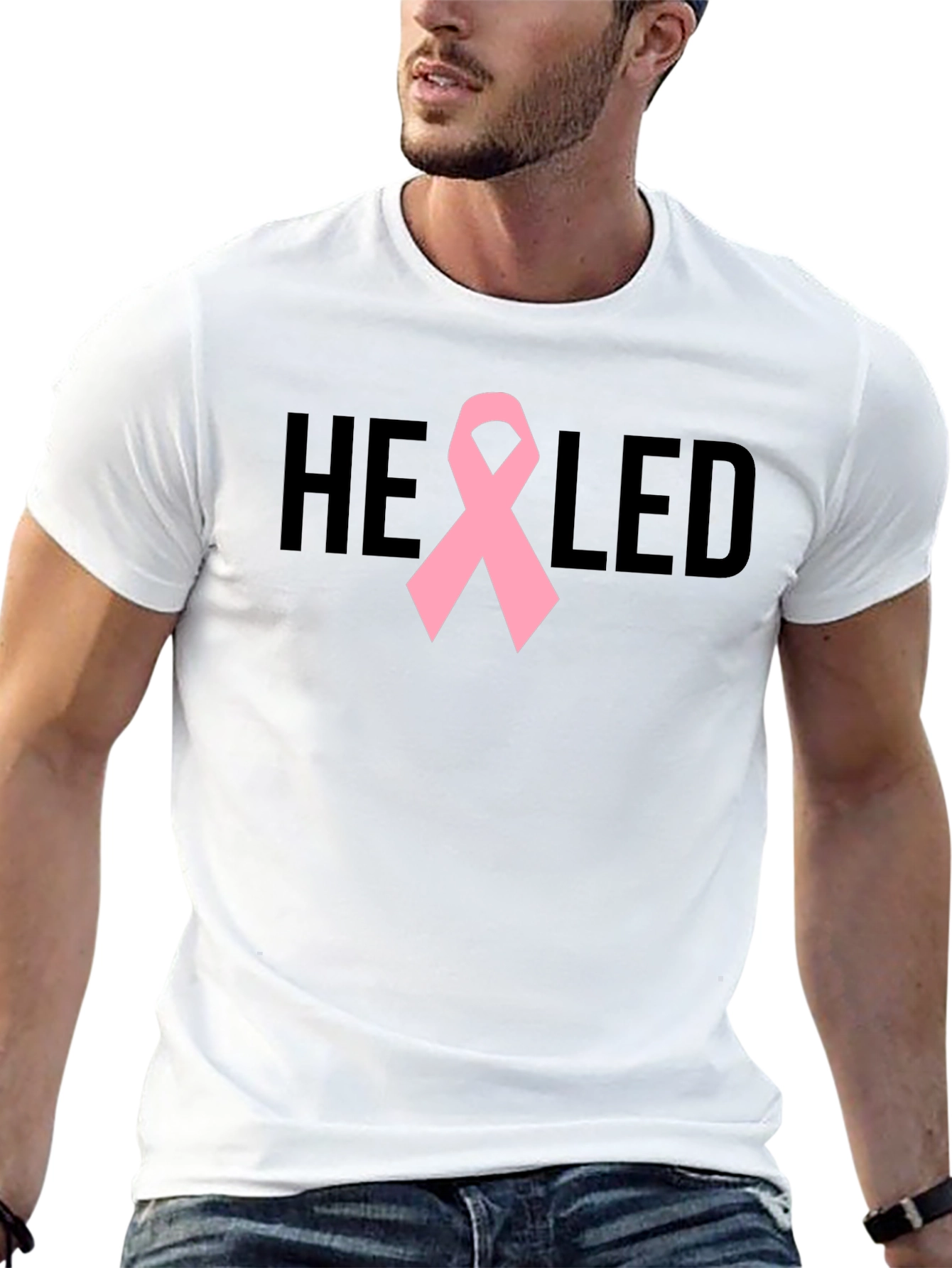 Healed Breast Cancer Awareness T-Shirt