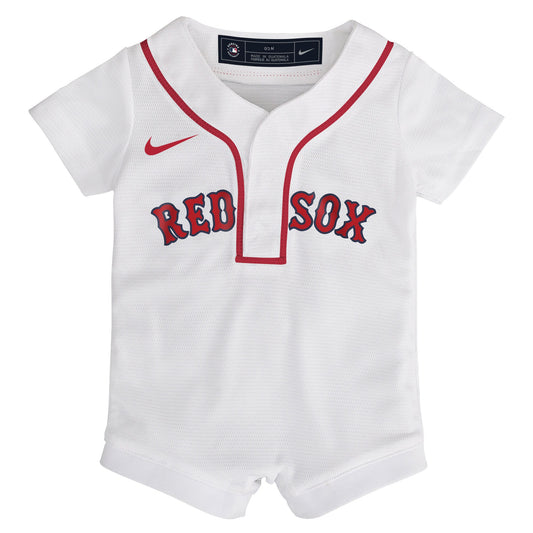 Boston Red Sox Nike Infant Home Replica Romper Jersey - White
