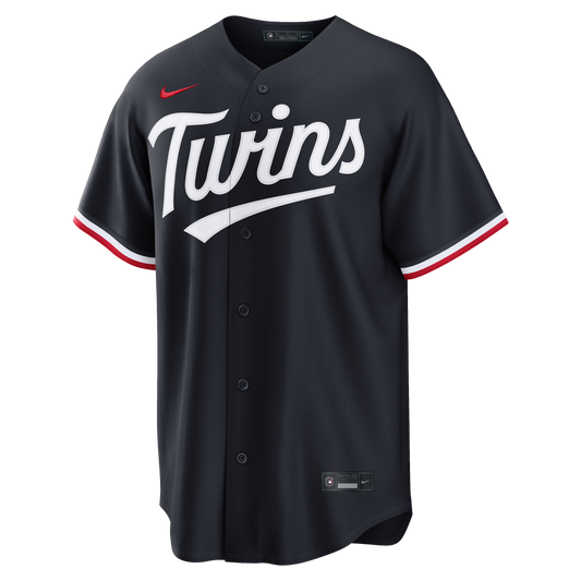 Minnesota Twins Nike Alternate Replica Jersey - Navy