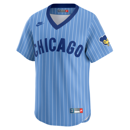 Chicago Cubs Nike Cooperstown Collection Limited Jersey - Light Blue