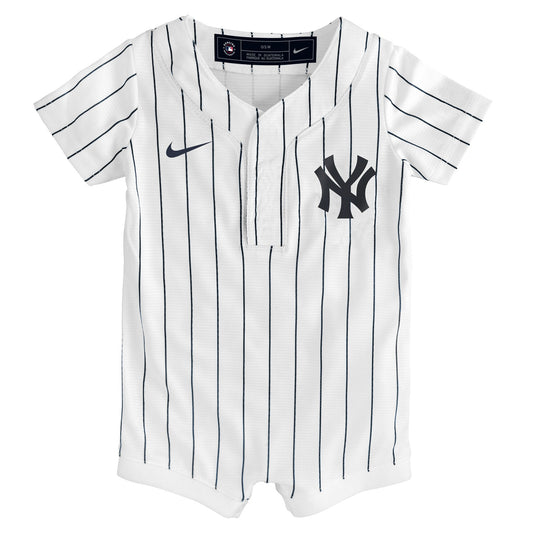 New York Yankees Nike Newborn & Infant Home Replica Romper Jersey - White