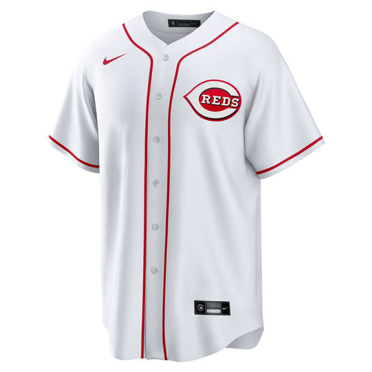Cincinnati Reds Nike Home Replica Team Jersey - White