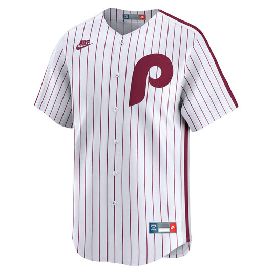 Philadelphia Phillies Nike Cooperstown Collection Limited Jersey - White