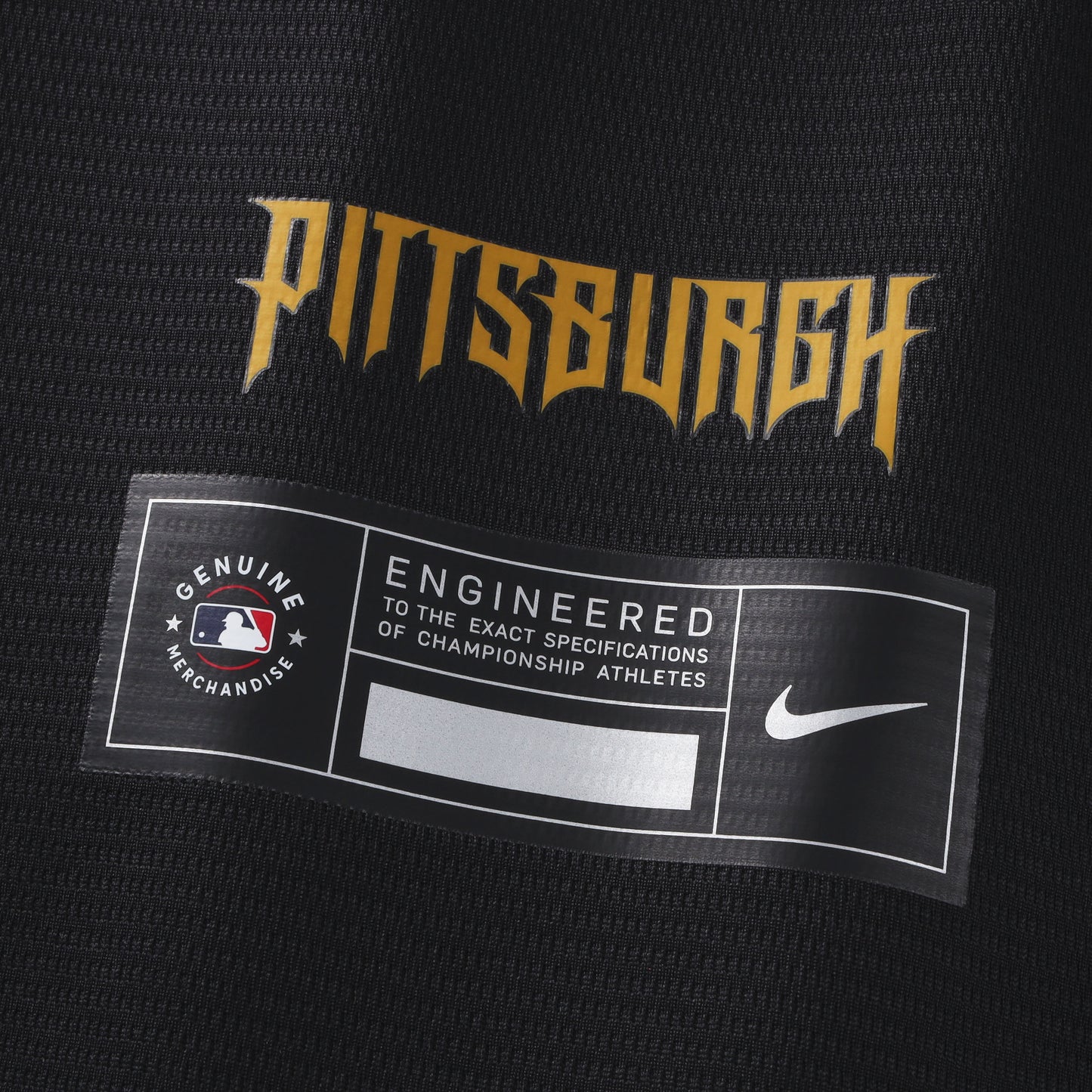 Pittsburgh Pirates Nike 2026 City Connect Stadium Jersey - Black