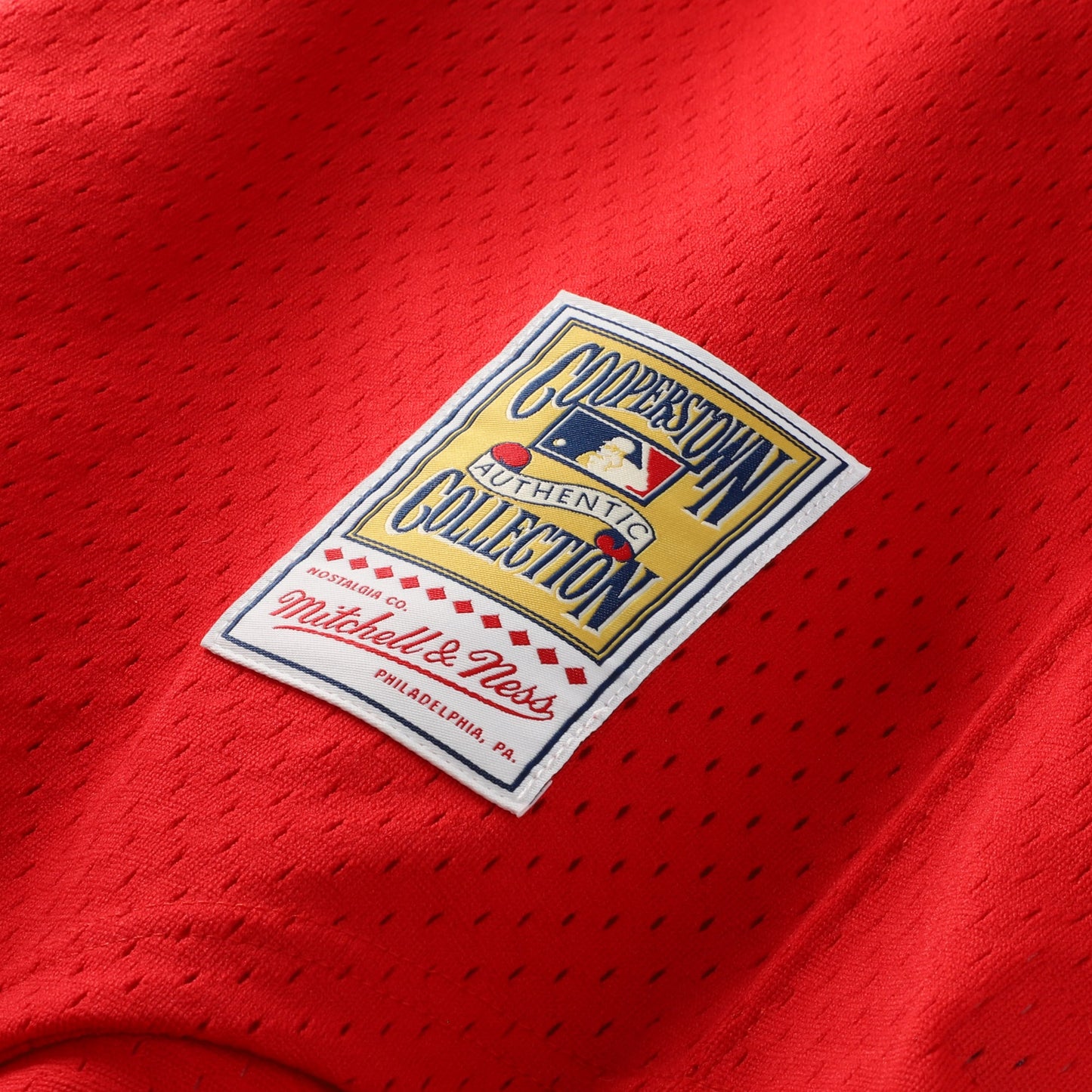 Dale Murphy Atlanta Braves Mitchell & Ness Cooperstown Collection Mesh Batting Practice Jersey - Red