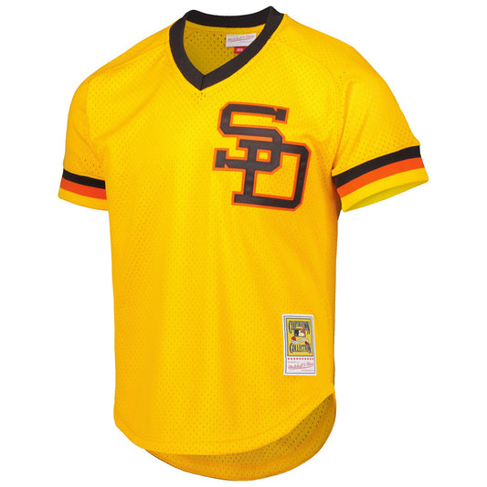 Dave Winfield San Diego Padres Mitchell & Ness Authentic Batting Practice Jersey - Gold