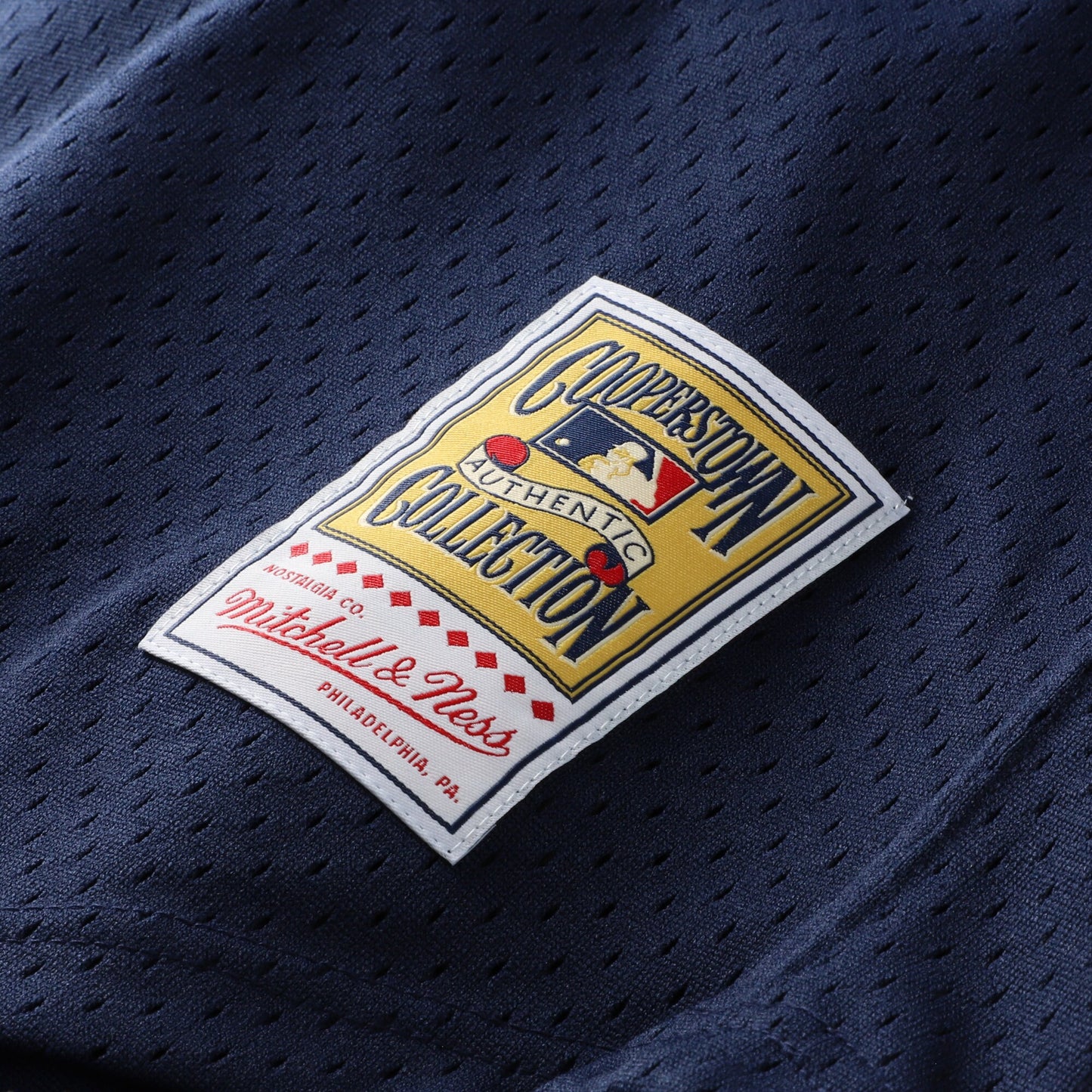 David Ortiz Minnesota Twins Mitchell & Ness 2002 Cooperstown Collection Mesh Batting Practice Jersey - Navy