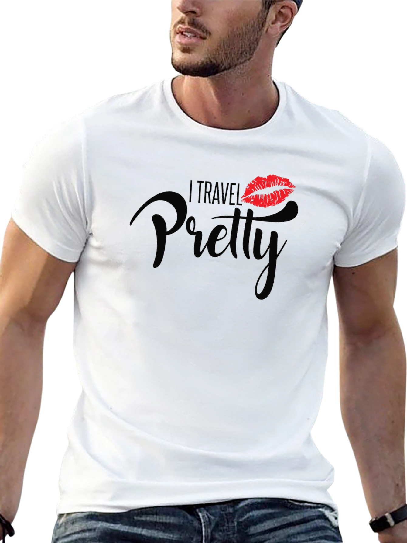 I Travel Pretty Graphic Tee