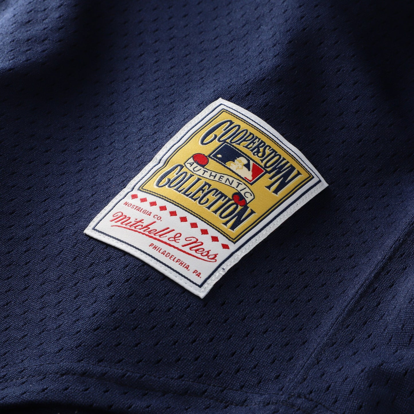 Derek Jeter New York Yankees Mitchell & Ness Authentic Batting Practice Jersey - Navy