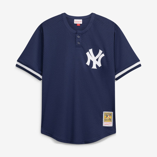 Derek Jeter New York Yankees Mitchell & Ness Big & Tall Batting Practice Replica Player Jersey - Navy
