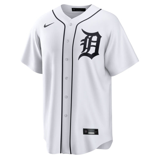 Riley Greene Detroit Tigers Nike Home Replica Jersey - White