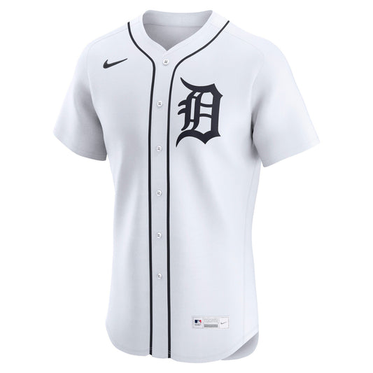 Detroit Tigers Nike Home Elite Jersey - White