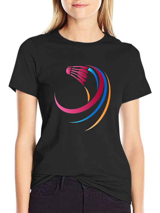 Badminton Shuttlecock Graphic Tee