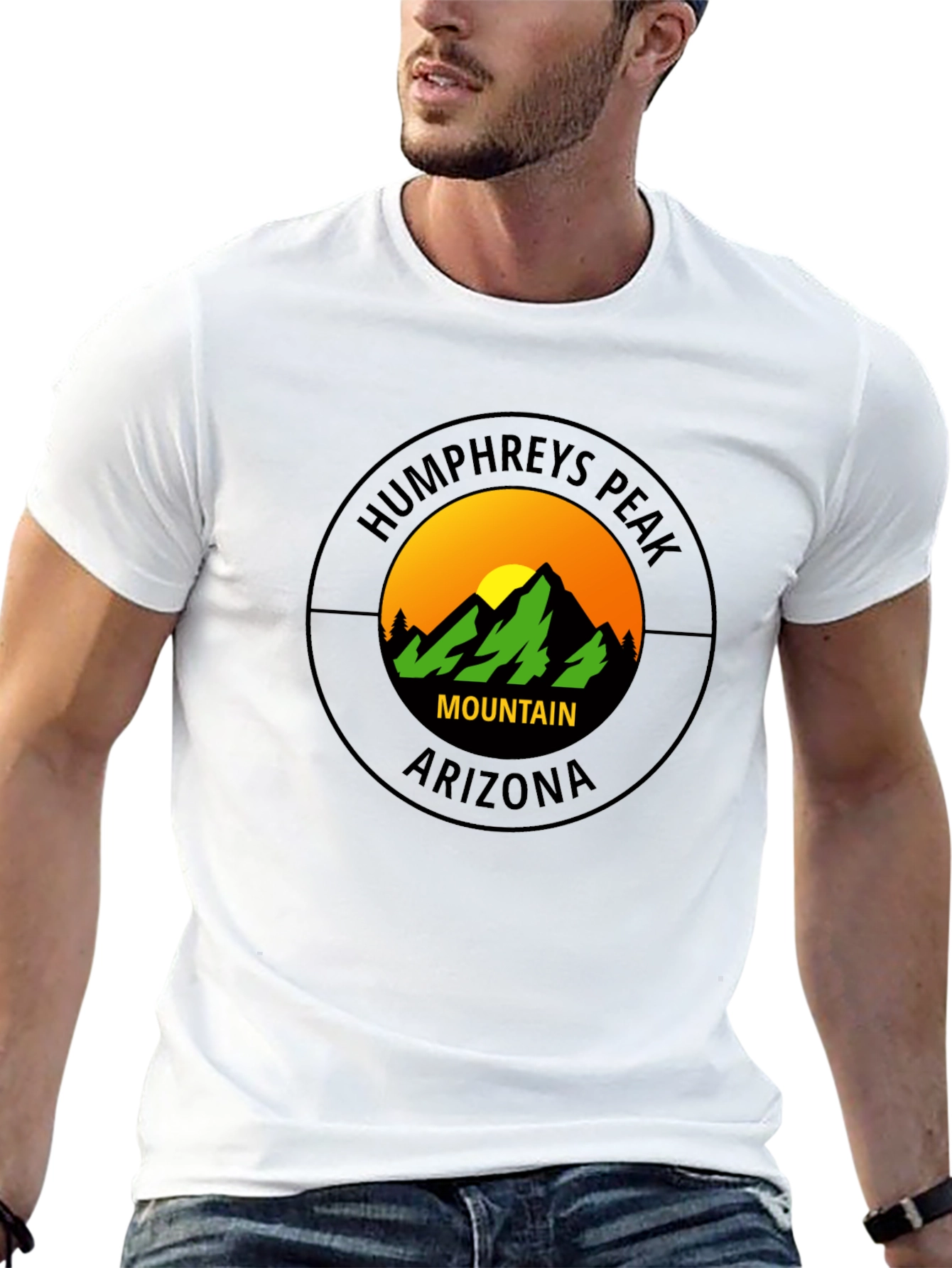 Humphreys Peak Mountain Arizona T-Shirt