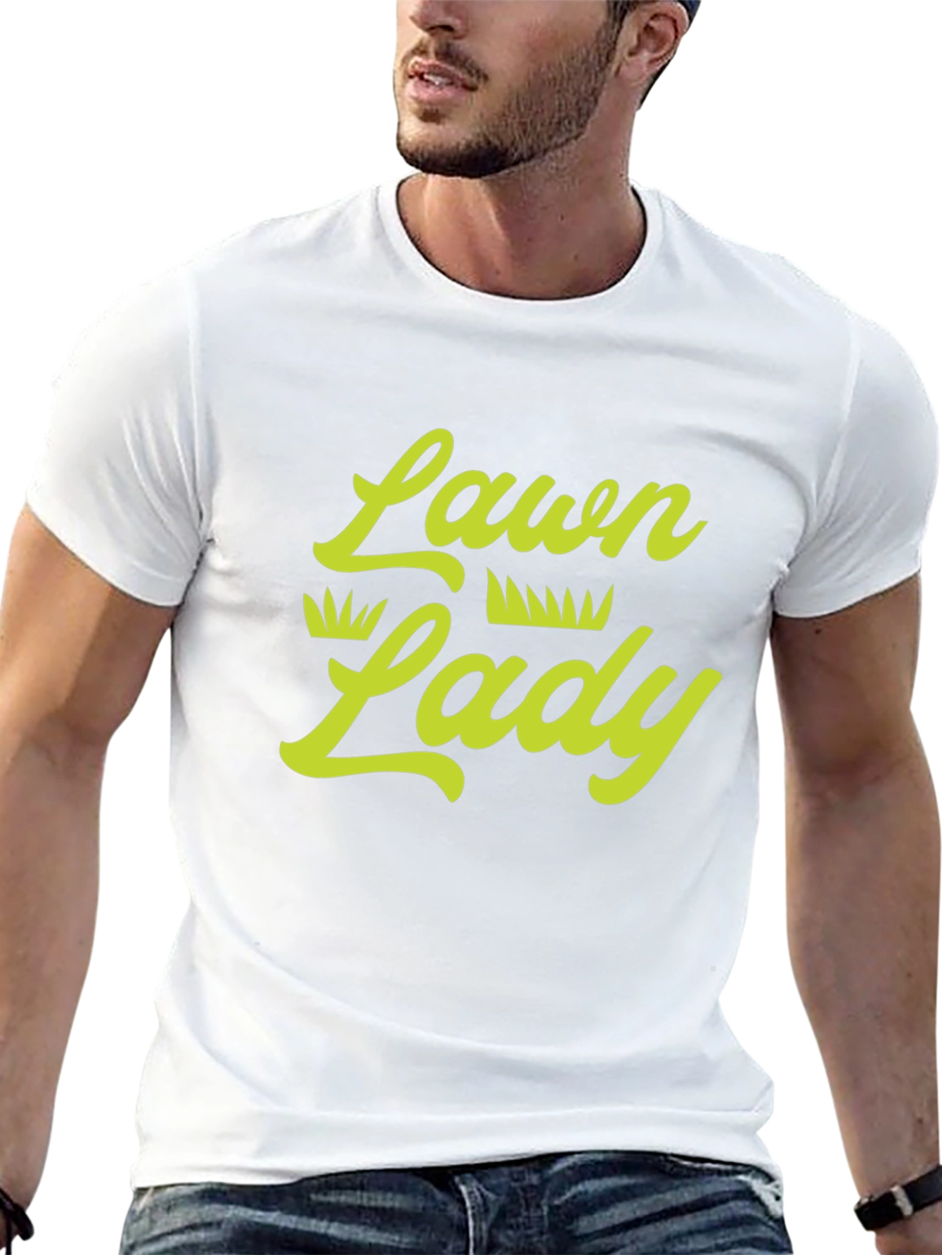 Lawn Lady Graphic Tee - Black
