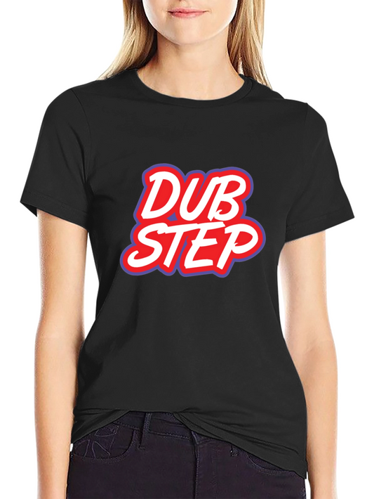 Dubstep Graphic Tee - Black Cotton T-Shirt