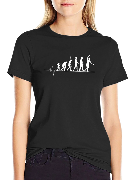 Evolution of Dance Black Graphic Tee