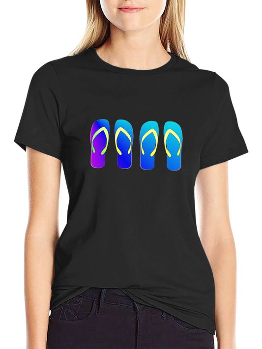 Flip Flop T-Shirt - Summer Vibes
